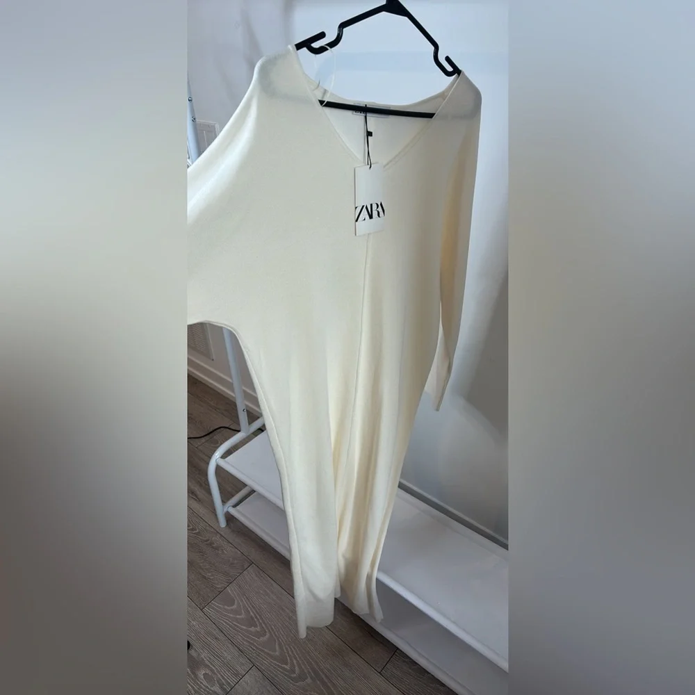 ✨ Brand New Zara Knit Midi Dress – Size Small ✨ - Picture 4 of 16